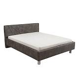 ΔΙΠΛΟ ΚΡΕΒΑΤΙ FALCO ΓΚΡΙ 178*217*94 (160*200)