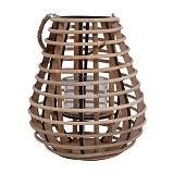 ΦΑΝΑΡΙ BAMBOO Fylliana Maha ΜΕ ΓΥΑΛΙ ΦΥΣΙΚΟ ΧΡΩΜΑ 24*38