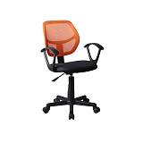 ΚΑΡΕΚΛΑ ΓΡΑΦΕΙΟΥ Fylliana ΜΕ ΜΠΡΑΤΣΑ 5156Ρ ΜΑΥΡΗ/ΠΟΡΤΟΚΑΛΙ 51*52*80/92