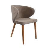 ΚΑΡΕΚΛΑ ΤΡΑΠΕΖΑΡΙΑΣ Fylliana Nancy ΥΦΑΣΜΑ SAND ΧΡΩΜΑ 55*52*80