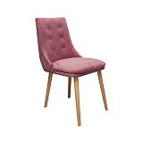 ΚΑΡΕΚΛΑ ΤΡΑΠΕΖΑΡΙΑΣ Fylliana Sandra Lux ΣΑΠΙΟ ΜΗΛΟ ΧΡΩΜΑ ΥΦΑΣΜΑΤΟΣ ΜΕ GOLDEN SAND ΠΟΔΙΑ 45x50x85εκ