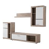 ΚΕΝΤΡΟ ΨΥΧΑΓΩΓΙΑΣ-ΣΥΝΘΕΣΗ ROSSO GREY OAK-ΛΕΥΚΗ ΛΑΚΑ 266.5*41.5*186