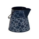 ΜΕΤΑΛΛΙΚΗ ΔΙΑΚΟΣΜΗΤΙΚΗ ΚΑΝΑΤΑ Fylliana ΜΠΛΕ ΧΡΩΜΑ 17,5x19,5x17,5εκ