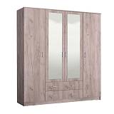 ΝΤΟΥΛΑΠΑ Hana 4Κ2FO GREY OAK 160*52*205