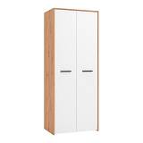 ΝΤΟΥΛΑΠΑ VARADERO 2K ARTISAN OAK-ΛΕΥΚΟ 80,5x53x203,5εκ fld