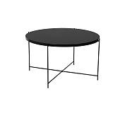 ΤΡΑΠΕΖΑΚΙ ΓΩΝΙΑΣ Fylliana 6055 ΜΕΤΑΛΛΙΚΟ ΜΕ ΓΥΑΛΙ 70εκ