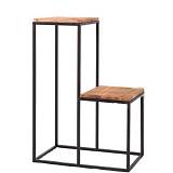 ΜΕΤΑΛΛΙΚΗ ΒΑΣΗ 40Χ20Χ59 ΞΥΛΙΝΑ ΡΑΦΙΑ