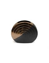 Βάζο κεραμ.χρυσόμαυρο Arch 20Χ18