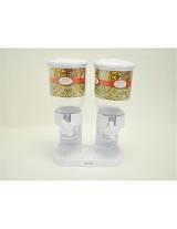 Διανεμητής δημητριακών 2Χ4,5lt λευκό