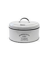 Δοχείο με καπάκι μεταλ.λευκό 13Χ25