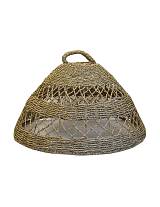 Φωτιστικό καπέλο οροφής υδρου/θου μπουλ weave Φ65Χ35