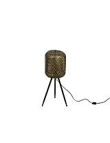 Φωτιστικό μεταλ.χρυσό σε τρίποδο 102εκ.