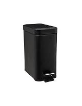 Κάδος απορ.μακρ/νος ματ μαύρος 14,5Χ28,2Χ30,5εκ.  5lt