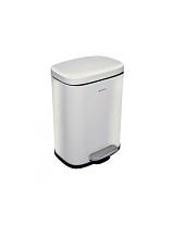 Κάδος αποριμάτων 5LT μεταλ.λευκος soft close