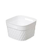 Καλάθι αποθ.pp 4LT λευκό χρ. 20X13X20