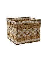 Καλάθι ψάθινο white rush 20Χ20Χ16