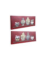 Καμβάς σχ.Vases 67X25 2σχ.