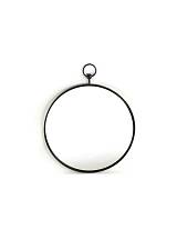 Καθρέπτης Carleen μεταλ.μαύρος Φ56