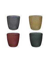 Κηροπήγιο γυαλ. 7,5Χ8 4χρ.