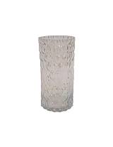 Κηροπήγιο γυαλ.vintage 13Χ25εκ.