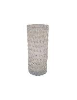 Κηροπήγιο γυαλ.vintage 13Χ30εκ.