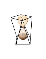 Κλεψύδρα σε βάση μεταλ. 16,5X22