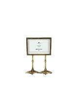 Κορνίζα χρυσό χρ. με πόδια 18,5Χ9Χ27