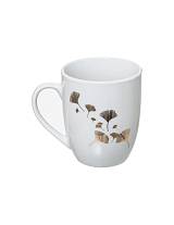 Κούπα πορσ.λευκό με χρυσό σχ.33cl