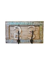 Κρεμάστρα ξύλινη Χ2