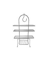 Κρεμάστρα μπάνιου 3/θέσεις χρώμιο