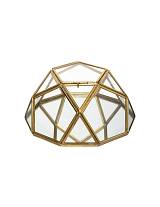 Μπιζουτιέρα γυαλ.με χρυσό GYPSY 19Χ9,5