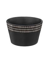 Μπωλ κεραμ.ETHNIKA μάυρο 57cl