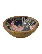 Μπωλ mango enamel mixed leaves Φ20Χ6,5