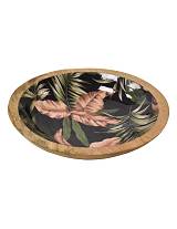 Μπωλ mango enamel mixed leaves Φ29Χ6