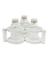 Μπουκάλια Χ3 σε βάση 20,5Χ20,5Χ11