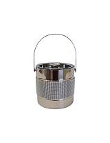 Παγοθήκη μεταλ.με καπάκι 16Χ16