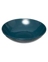Πιάτο βαθύ κεραμ. COLORAMA μπλε Φ22