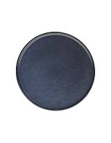 Πιάτο κεραμ.φαγητού μπλε Φ27