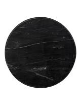 Πιατέλα marble μαύρο Φ30