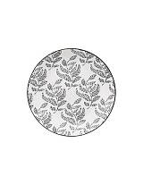 Πιάτο πορσελ.EVA επιδορπίου  Φ19