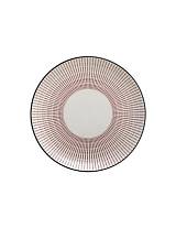 Πιάτο RED LUNIS πορσ. Φ19εκ.