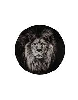 Πίνακας τοίχου γυαλ.Safari ασπρόμαυρο 60X60