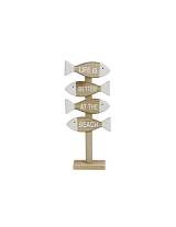 Πινακίδα δαπέδου ξύλινη FISH 40εκ.