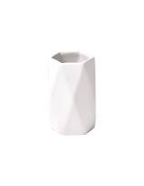 Ποτήρι μπάνιου κεραμ.diamond λευκό