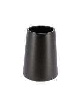 Ποτήρι μπάνιου κεραμικό μαύρο