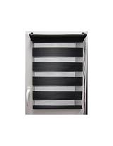 Ρολό κουρτίνα day & night μαύρο  χρ. 60Χ180