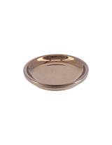 Σαπουνοθήκη πορσαλάνης mirror μπρονζέ