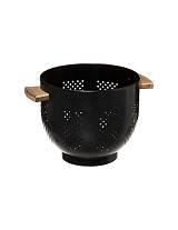 Σουρωτήρι μεταλ.μαύρο 29Χ18.5