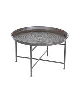 Τραπέζι μεταλ.σε τρίποδο 65Χ39