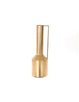 Βάζο αμφορέας μεταλ.χρυσό 16,5Χ50